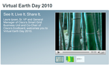 シスコ バーチャル アースデイ 2010の画像