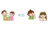 学年が上がるごとにキャラクター達も成長の画像