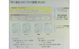 オープンした新サイトから香りレシピをダウンロードする「ギャル社長」の藤田さん。手前の丸い器具が、香り発生装置「アロマジュール」だの画像