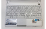 アイソレーションキーボードと大型タッチパッドの画像