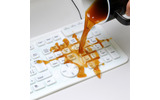 飲み物をこぼしても安心なイメージの画像