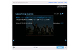 Urtreamの中継ページ。30日14時50分からのライブ中継となるの画像