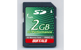 転送速度20Mバイト/sの2GバイトSDメモリーカードの画像