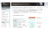 ソフトバンクモバイル、「HTC Desire」シリーズに10月からAndroid 2.2を提供の画像