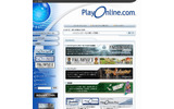 本物の「PlayOnline」サイトの画像