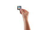 マルチタッチ画面となったiPod nano。大幅に小型・軽量化の画像