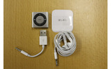 iPod shuffleの同梱物の画像