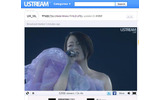 宇多田ヒカルコンサートUstream中継、同時視聴者数で世界記録達成