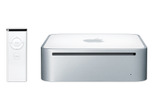 インテル製Core CPU搭載の新Mac mini。写真左は、付属のリモコンの画像