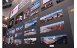 パノラマ機能で撮った写真をメインに展示していたの画像