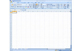 2007 Office system　Excel画面の画像