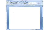 2007 Office system　Word画面の画像