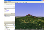 　米Googleは12日、同社の3D衛星写真地図ツールの最新版「Google Earth 4」ベータ版を公開した。の画像