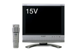 15型の地上・BS・110度CSデジタル液晶テレビ「LC-15SX7」の画像
