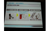 燃料電池は将来的には充電器ではなく本体に組み込めるようにする方向の画像
