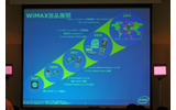 WiMAX製品展開。デバイス内蔵型は2008年ころになりそうだの画像
