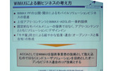 　東京ビッグサイトにおいて開催中の「WIRELESS JAPAN 2006」。「IEEE802ワイヤレス技術フォーラムDAY02:iBurst&WiMAX徹底攻略」の中から、アッカ・ネットワークスの「モバイルWiMAXのサービス開発に向けた事業戦略と実証実験の内容」について報告する。の画像