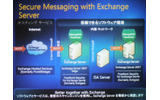 Exchange Server によるセキュアメッセージング。Antigen ブランドは将来的に Forefront ファミリとなる。の画像