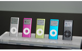 iPod nanoのカラーバリエーションの画像