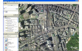 　米Googleは、オンライン3D地図ソフト「Google Earth」（4β）の日本語版を13日付けで公開した。メニューなどのインターフェイスが日本語される。これに合わせ、配信される地図データも日本語化や、情報の充実が図られている。の画像