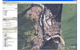 　米Googleは、オンライン3D地図ソフト「Google Earth」（4β）の日本語版を13日付けで公開した。メニューなどのインターフェイスが日本語される。これに合わせ、配信される地図データも日本語化や、情報の充実が図られている。の画像