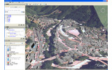 　米Googleは、オンライン3D地図ソフト「Google Earth」（4β）の日本語版を13日付けで公開した。メニューなどのインターフェイスが日本語される。これに合わせ、配信される地図データも日本語化や、情報の充実が図られている。の画像