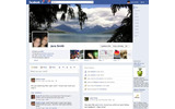 Facebookのタイムラインの画像