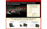 Netflixのウェブサイト。の画像