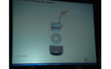 iPodにBlackBerryと無線ブロードバンドをつけるとの画像