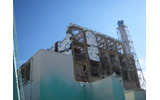 4号機原子炉建屋（1月10日撮影）の画像