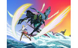 機動戦士ガンダムの富野由悠季がネット先行配信作品として制作したアニメ「リーンの翼」の画像