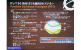 　ノーテルネットワークスは9日、既存のイーサネットワークテクノロジーを通信事業者向けに強化した独自開発の「Provider Bakcbone Transport」（PBT）を開発。この新技術を実装した製品を通信事業者向けに発売するとともに、全世界で本格展開することを発表した。の画像