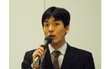 講演を行ったソフトバンクテレコム インターネットデータ事業部 課長 安部 智直氏の画像