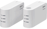NTT東日本は15日、PLC(電力線通信)アダプタ「PN-100HD-S」の2台セットを販売すると発表した。価格はセットで23,100円、発売は19日。理論値で最大190Mbps、UDPでは最大80Mbps、TCPでは最大55Mbpsとなっている。の画像
