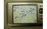 GPSモードの地図表示。の画像