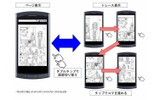 「GT-MangaViewerEngine」の表示画面の画像