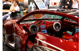 サウンドシステムのデモカー。ハンドルがありませんの画像