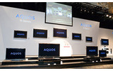 　シャープは20日、ハイビジョン液晶テレビ「AQUOS」のフラッグシップでフルHDモデルとなる「R」シリーズ5機種を発表した。の画像