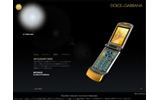 「MOTORAZR by Dolce＆Gabbana」特設サイトの画像