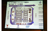 携帯電話を軸としたコンテンツ配信では、統一ルールに則っていれば、インフラや端末をユーザが意識する必要はないの画像