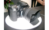 FinePix S5 ProにAF-S DX Zoom Nikkor ED 18-70mm F3.5-4.5G（IF）のレンズを装着の画像