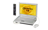 Qosmio F30/83C。メモリを高速化し、HDD容量を拡大、Vista Home Premiumが採用されたが、デザインの変更はないの画像