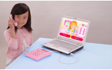 PCでリカちゃんとテレビ電話の画像