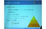 　昨年来、同社は「Confidence in a connected world つながる世界、つなげる安心」というスローガンを掲げるシマンテックは19日、都内で2007年度事業戦略説明会を開催した。の画像