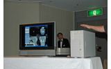 国内初、Penryn搭載の実機デモの画像