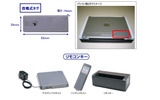 経済産業省に納入した機器の画像