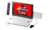 東芝は9日、ノートPC「Qosmio」の夏モデルとして「Qosmio G40」シリーズと「Qosmio F40」シリーズを発表した。発売はともに5月下旬。の画像