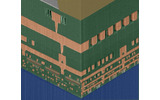 マイクロプロセッサの断面図の画像