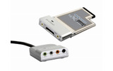 SB-XFI-XAN本体と付属するスピーカードッキングモジュールの画像