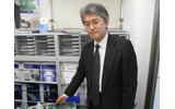 NEC クライアント・サーバ販売推進本部 グループマネージャー 本永 実 氏(NECクラサバ市場 秋葉原店にて)の画像